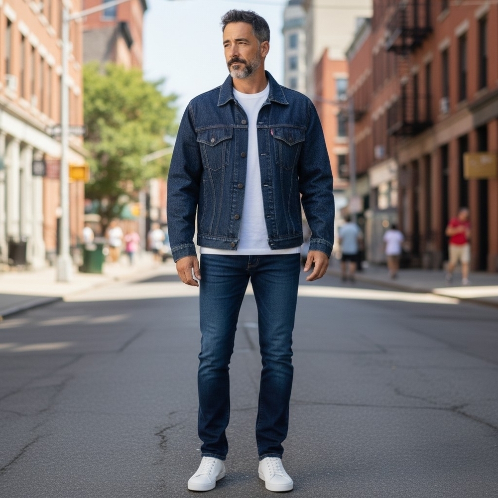 Vintage 80's East West Jean Jacket